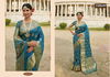 Sangam Red Stone  Latest heavy Casual  party Wear Silk Saree Collection
